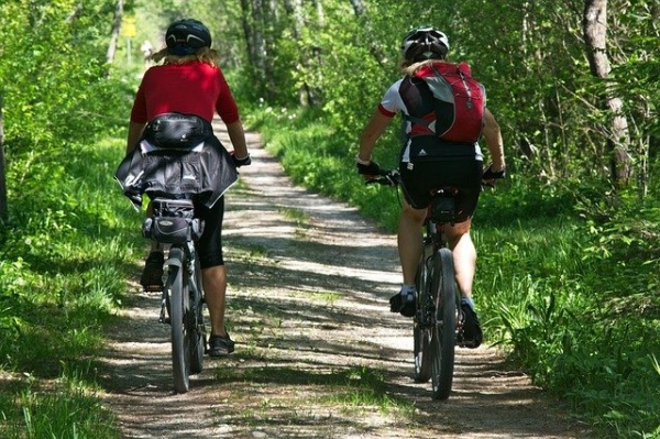 Cycling and walking